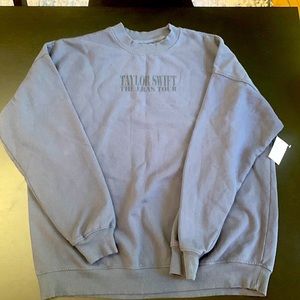 Navy Blue crew neck Taylor swift Eras Tour size S